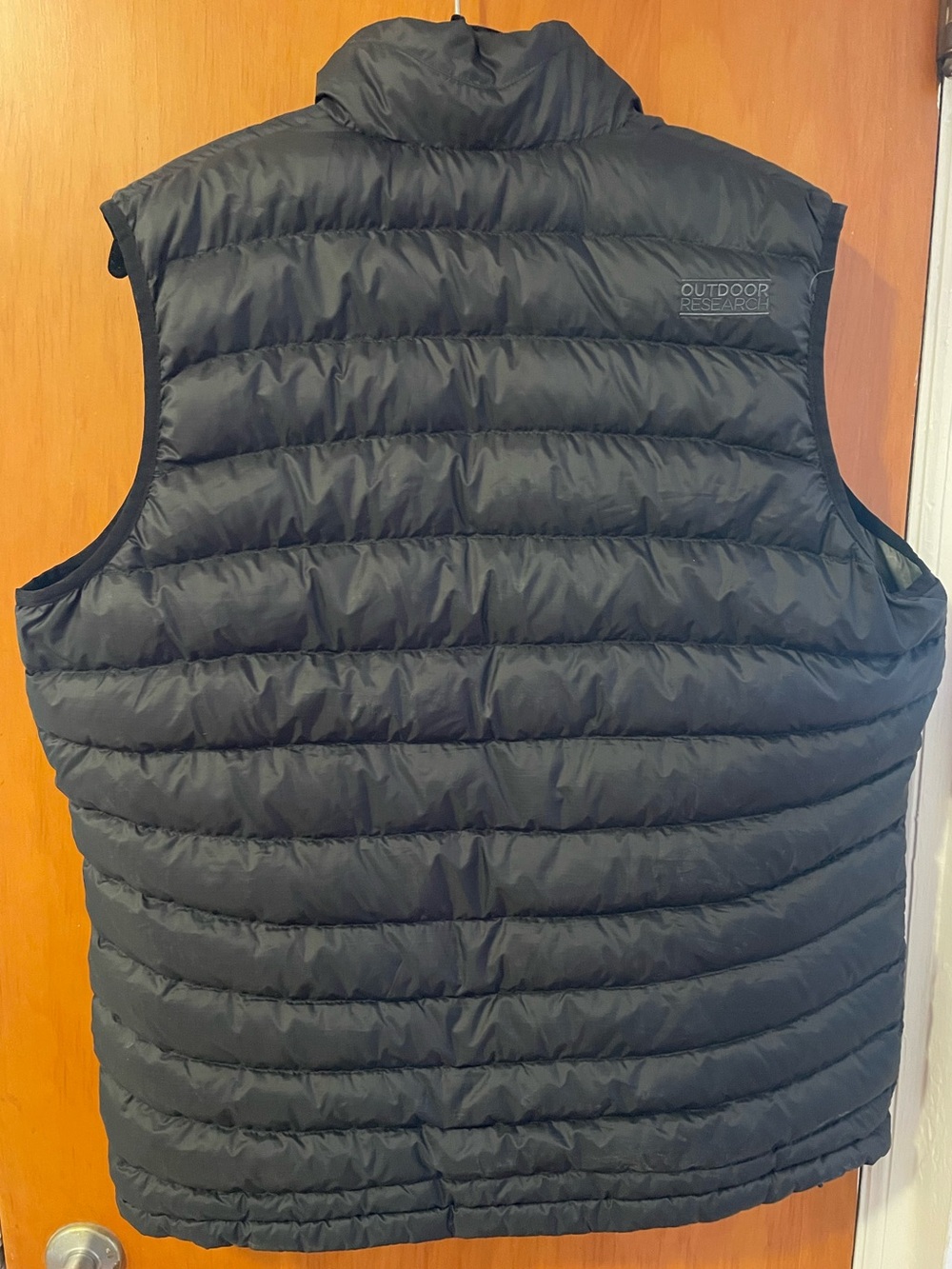 Outdoor Research OR Goose Down Vest Large Black - Picture 2 of 10